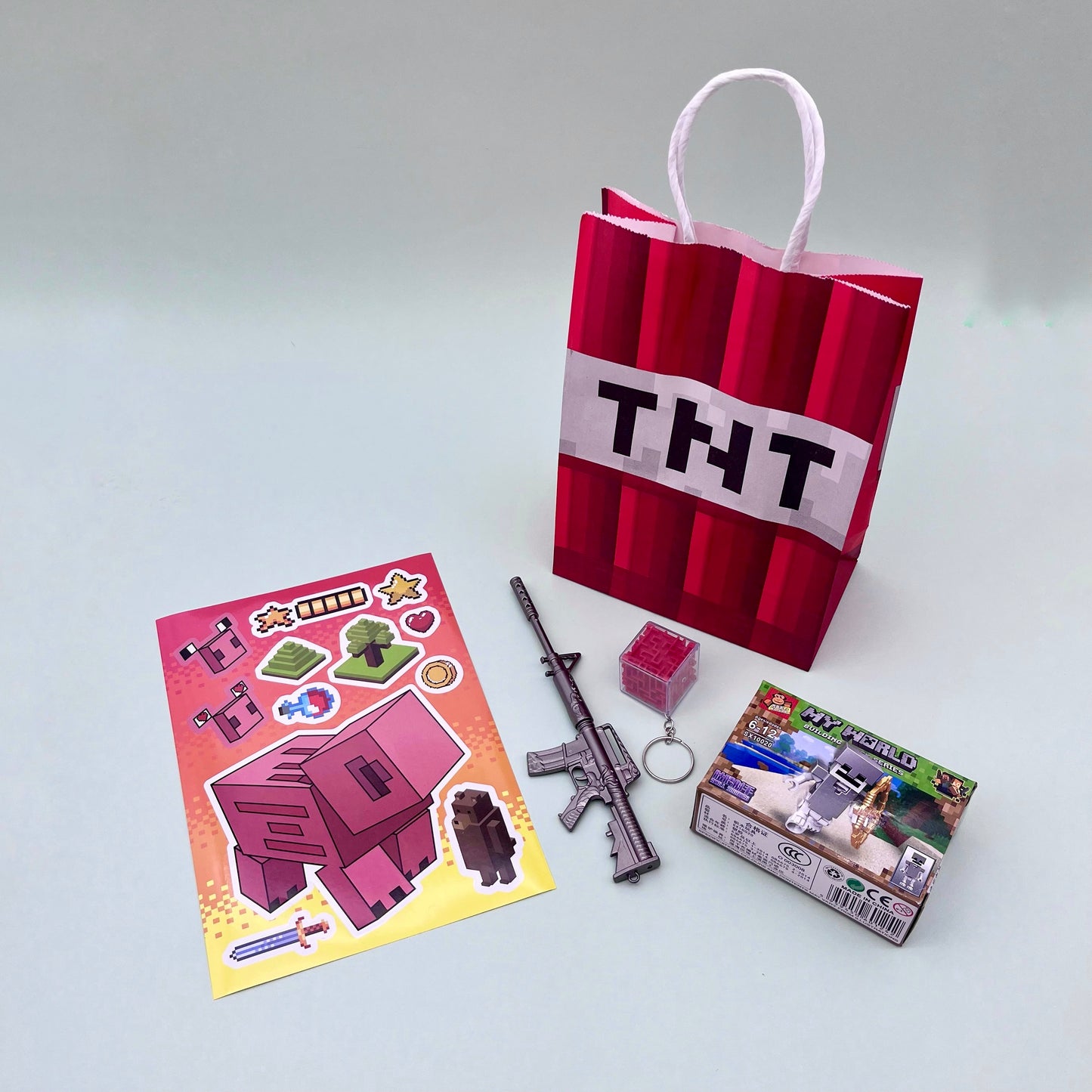 Minecraft Pre-Filled Party Bag KiwiBunnyCo