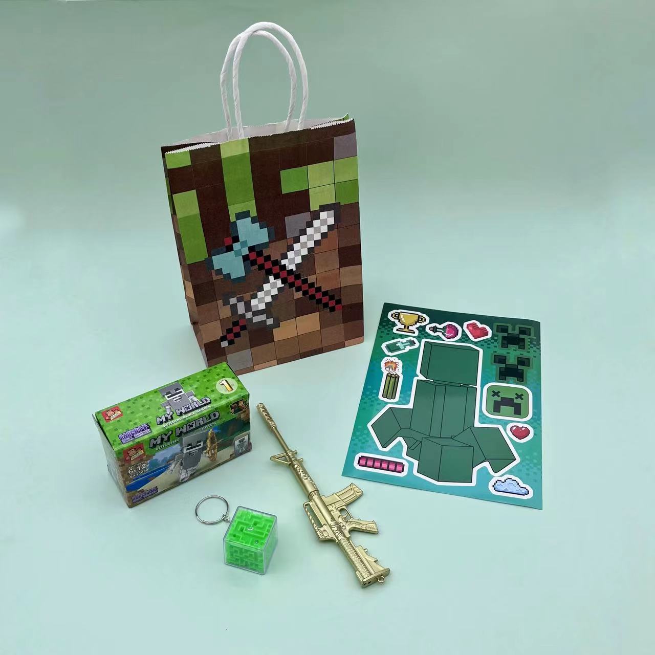 Minecraft Pre-Filled Party Bag KiwiBunnyCo
