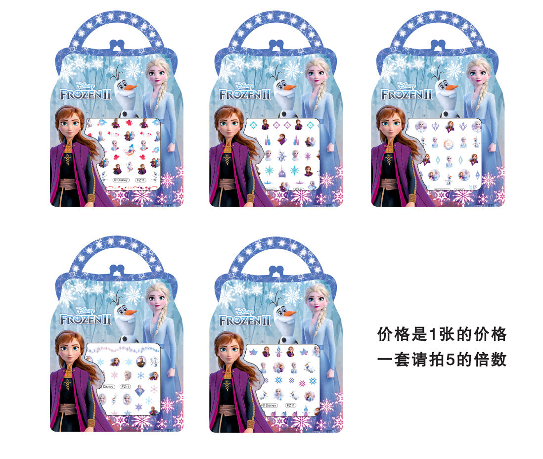 Frozen theme party bags KiwiBunnyCo