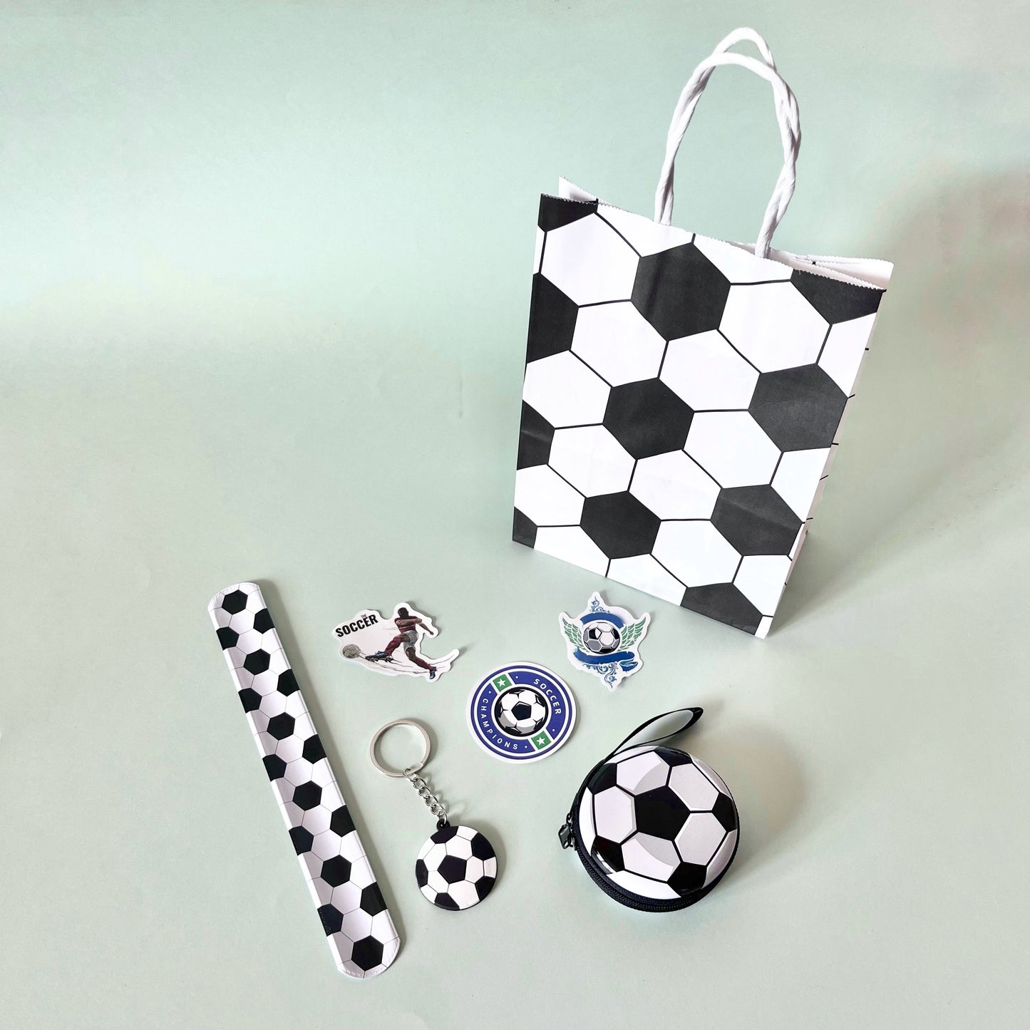 Football/Soccer theme pre-filled party bag KiwiBunnyCo