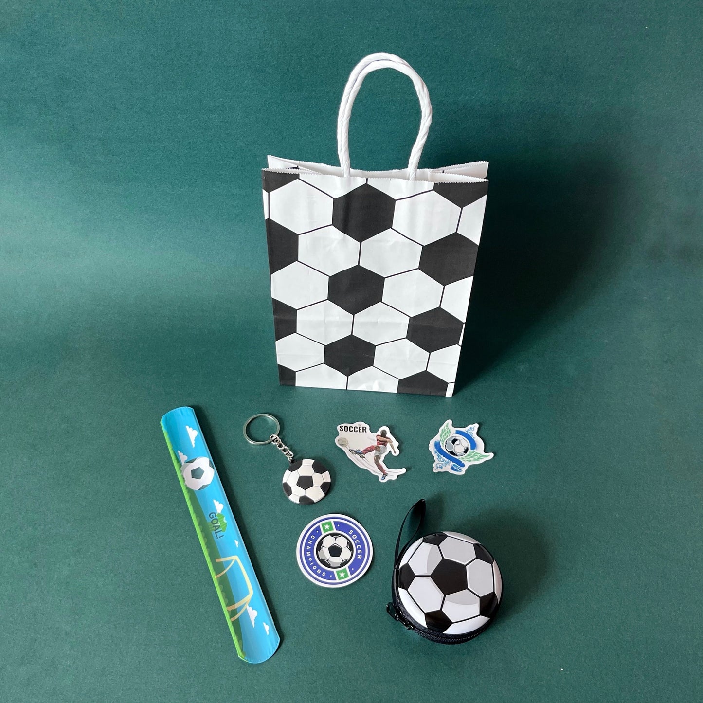 Football/Soccer theme pre-filled party bag KiwiBunnyCo