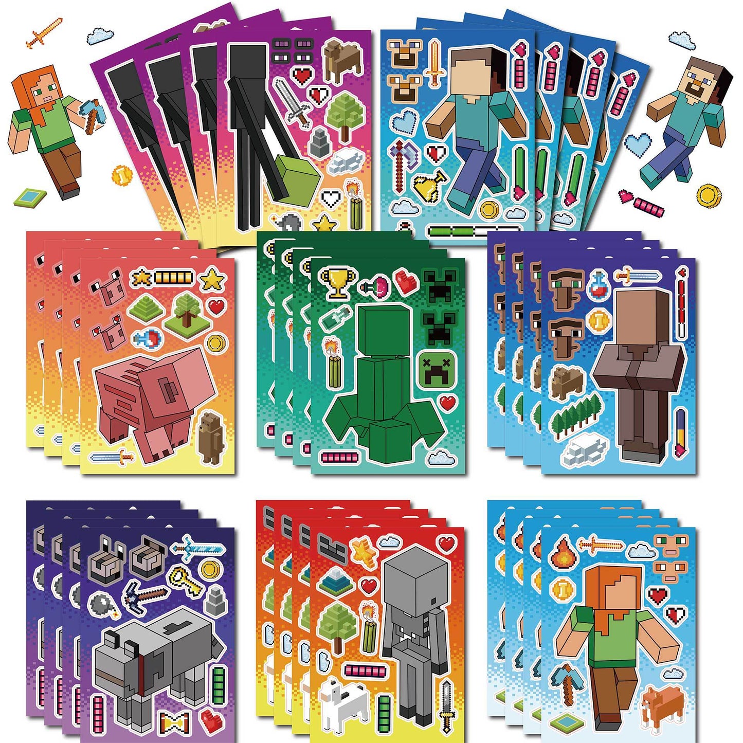 Minecraft Pre-Filled Party Bag KiwiBunnyCo