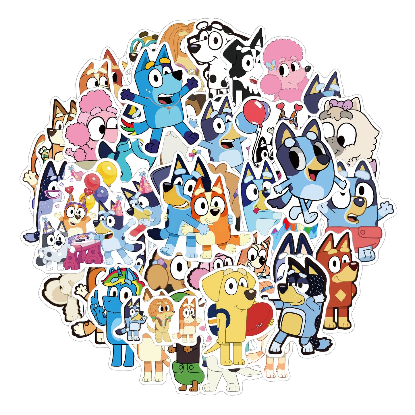 Bluey theme pre-filled party bags KiwiBunnyCo