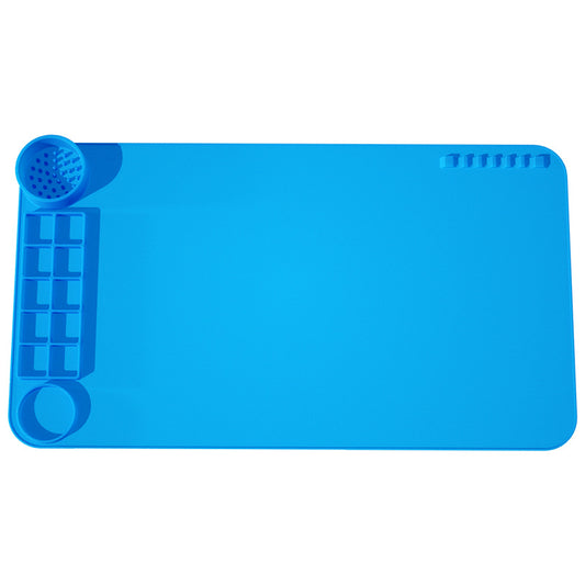 Silicone Painting Mat -Blue KiwiBunnyCo