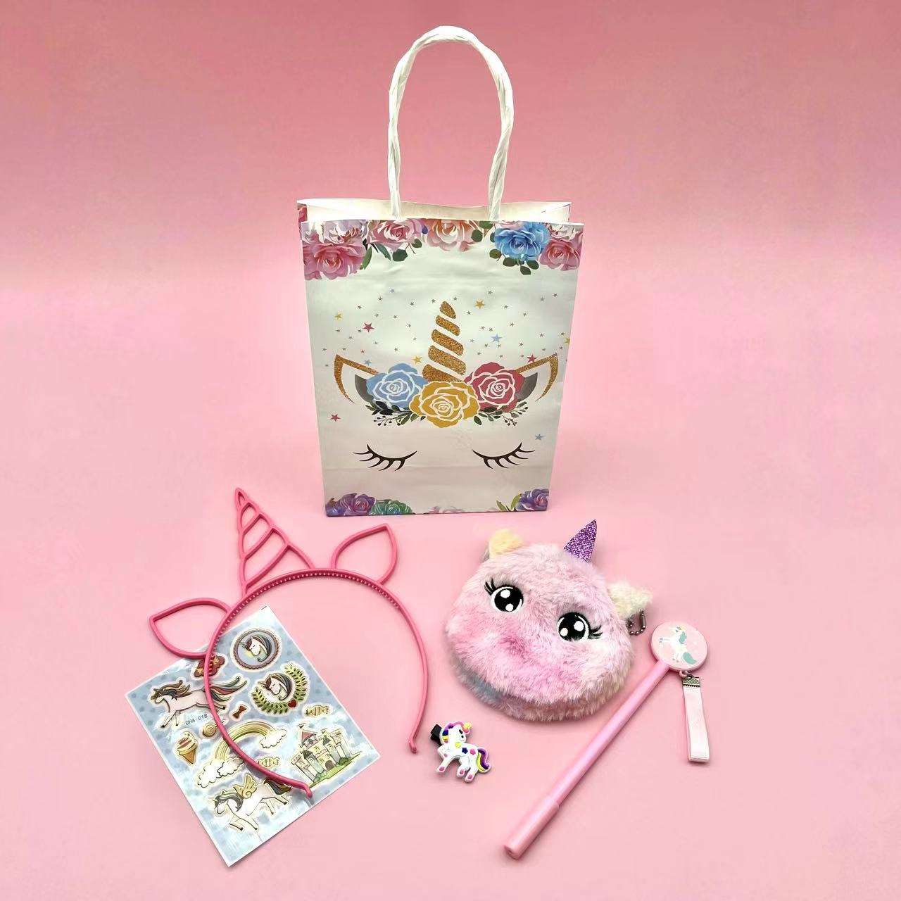 6-Piece Unicorn Pre-Filled Party Bag Set 3