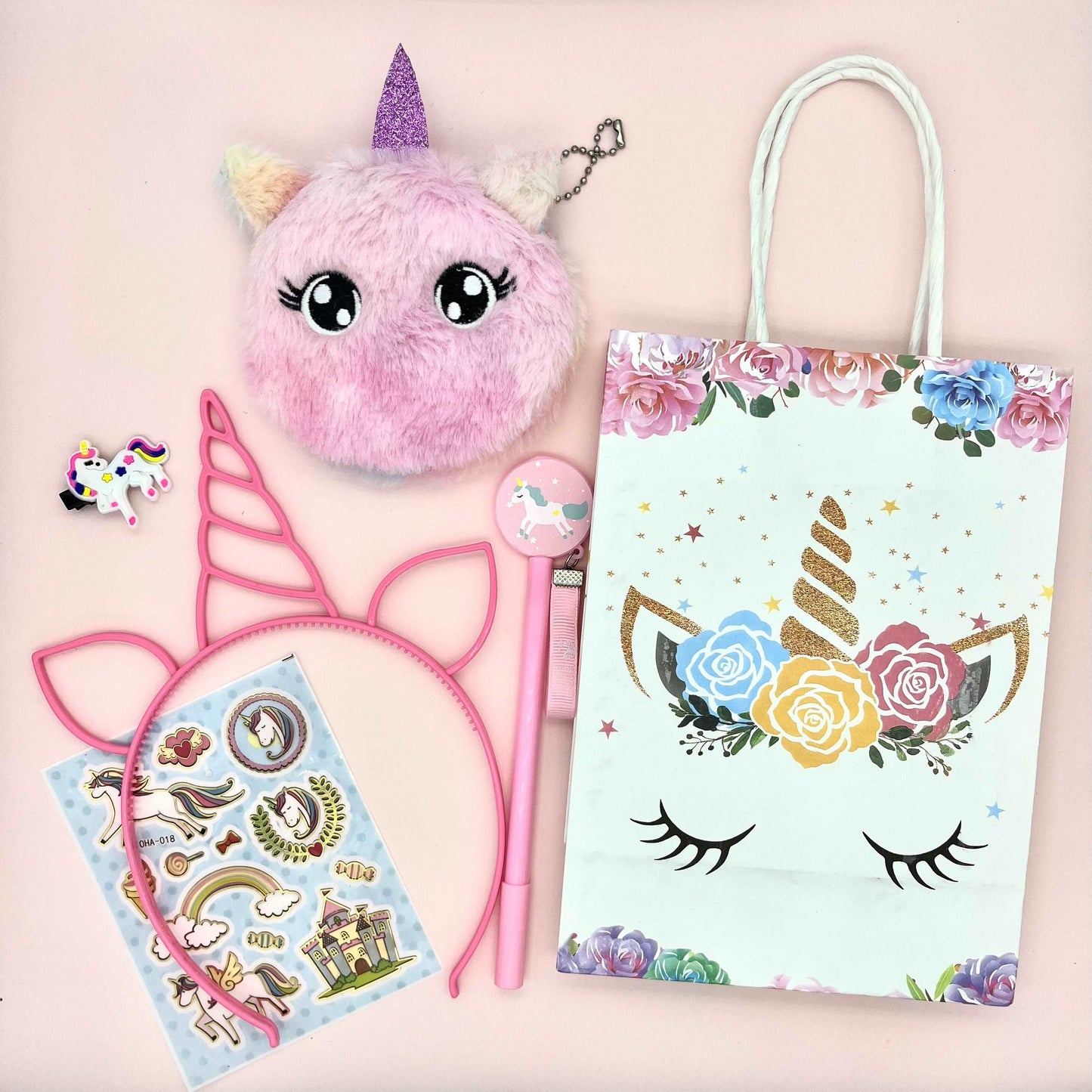6-Piece Unicorn Pre-Filled Party Bag Set 3
