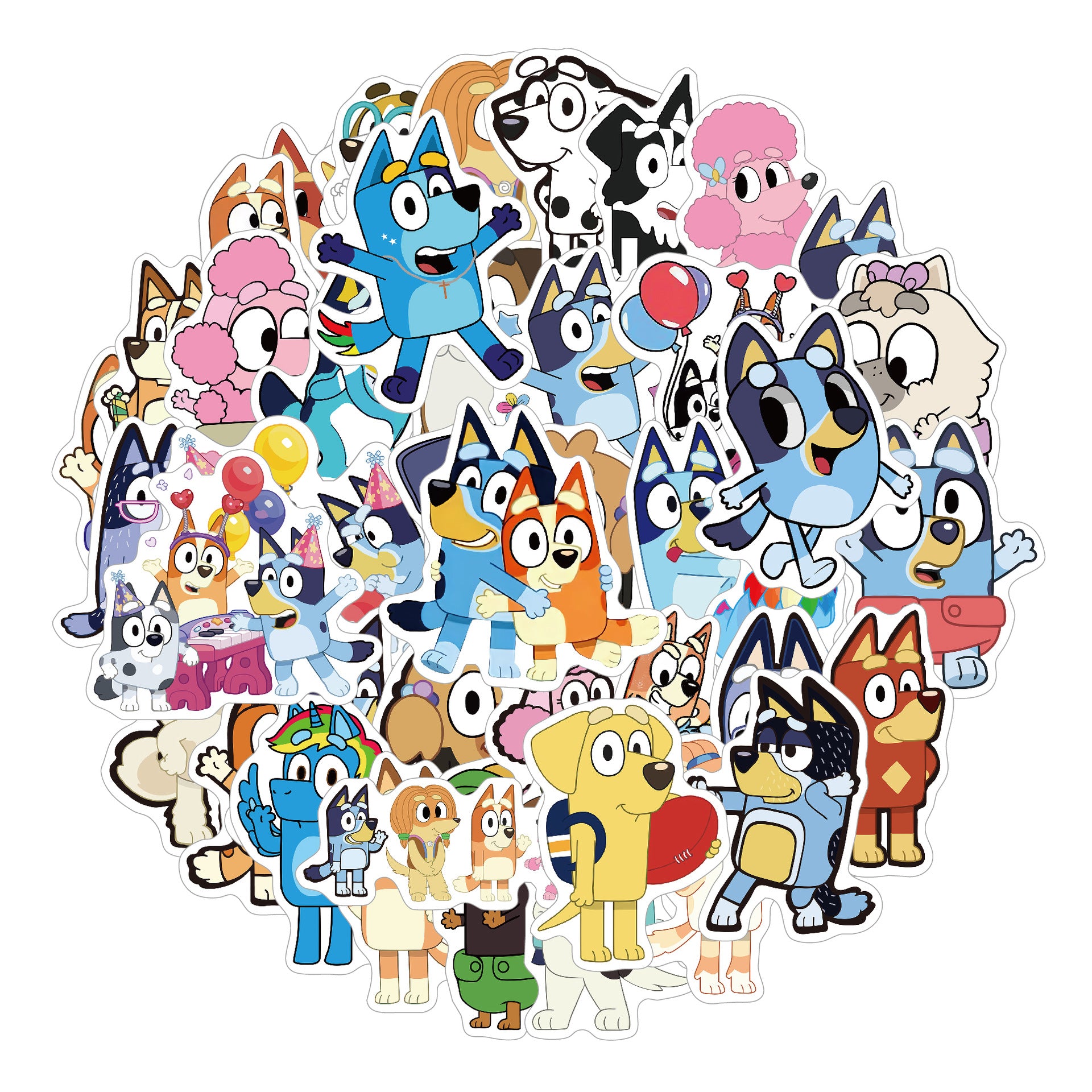 Bluey theme pre-filled party bags KiwiBunnyCo
