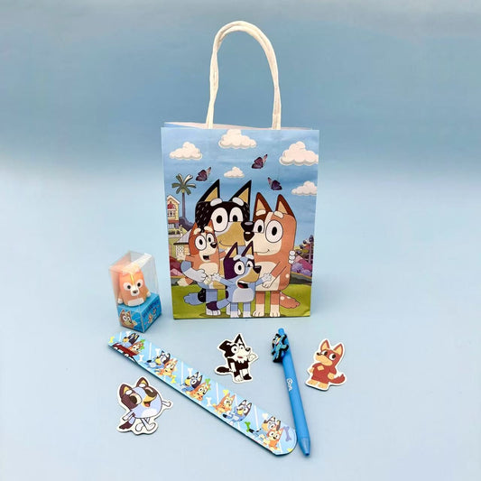 Bluey theme pre-filled party bags KiwiBunnyCo