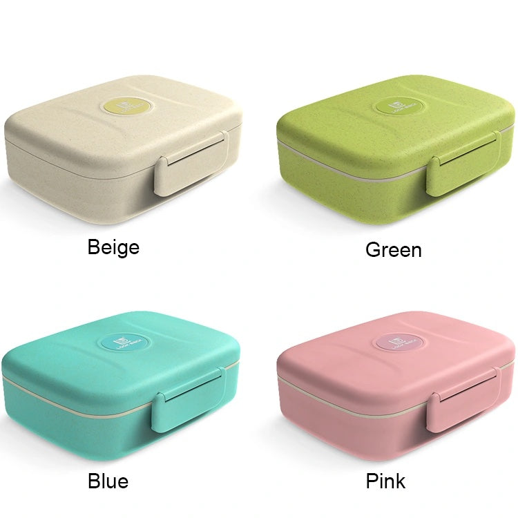 Eco friendly Wheat Straw Lunch box -Green KiwiBunnyCo