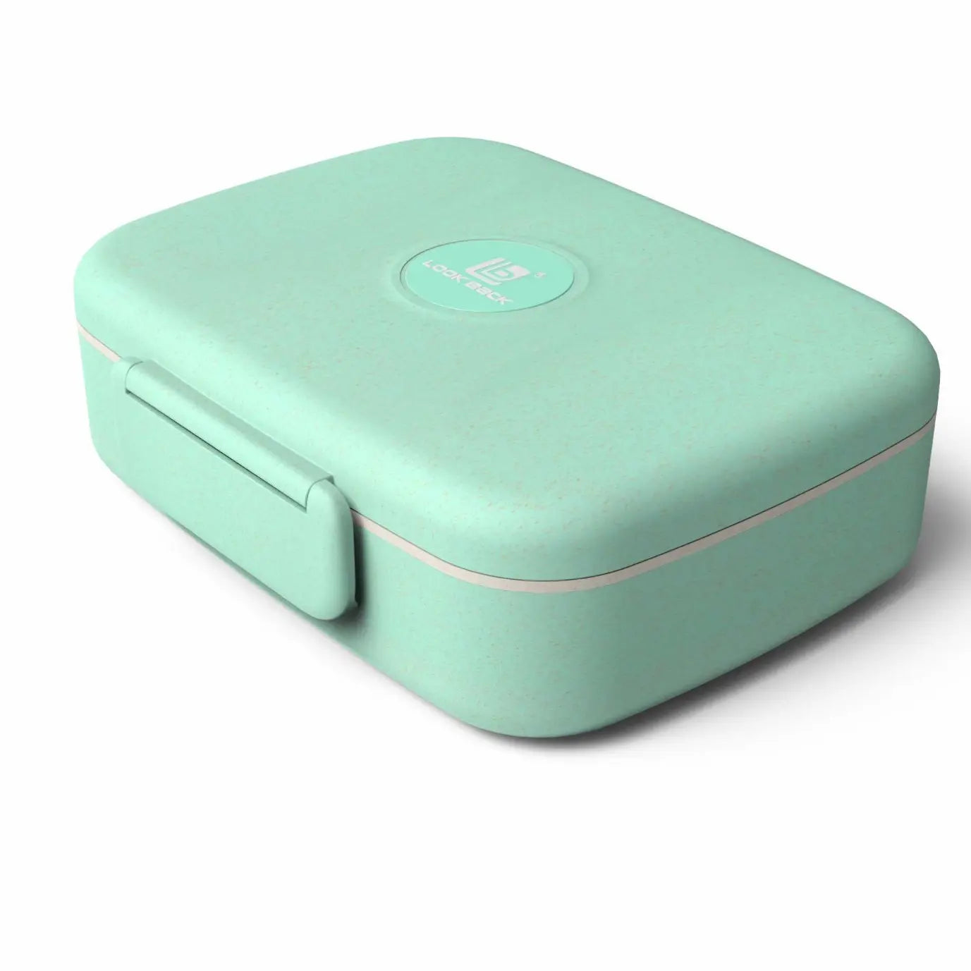 Eco friendly Wheat Straw Lunch box -Aqua