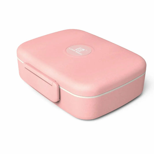 Eco friendly Wheat Straw Lunch box-Pink