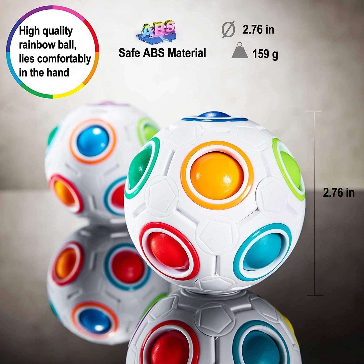 Magic Rainbow Puzzle Ball