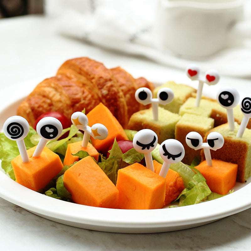 Mini Cartoon Toothpick Bento Lunches Decor