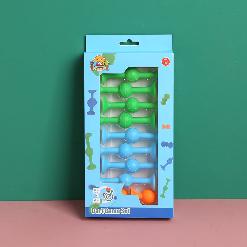 Silicone Suction Cup Darts Sucker Toys 10pcs (Suitable for all ages) KiwiBunnyCo