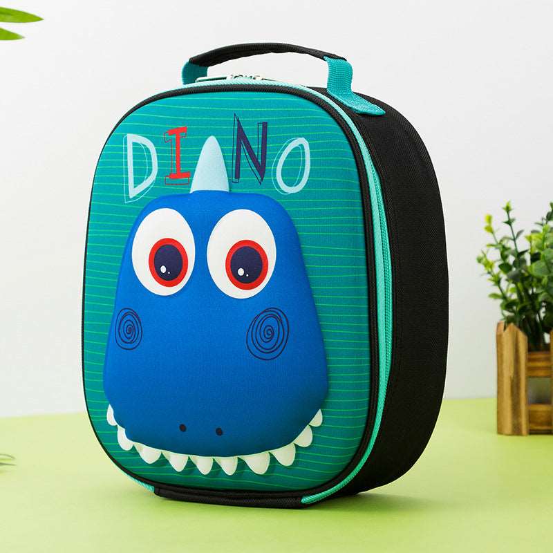 Kids 3D Insulated Lunch Box Bag-Dinosaur