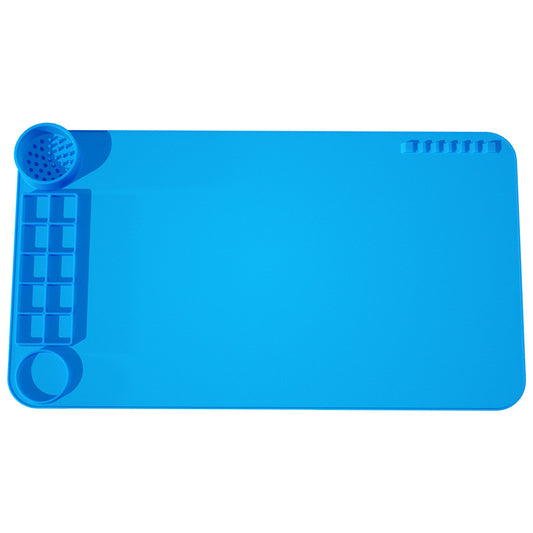 Silicone Painting Mat -Blue