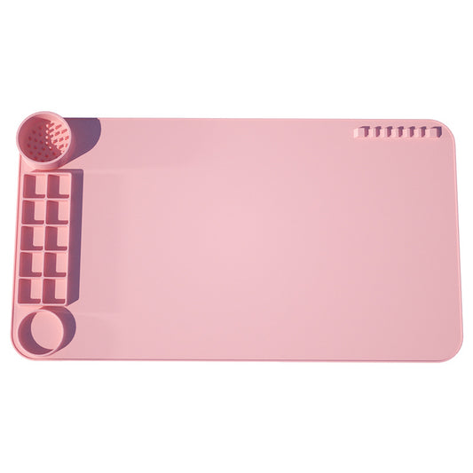 Silicone Painting Mat -Pink