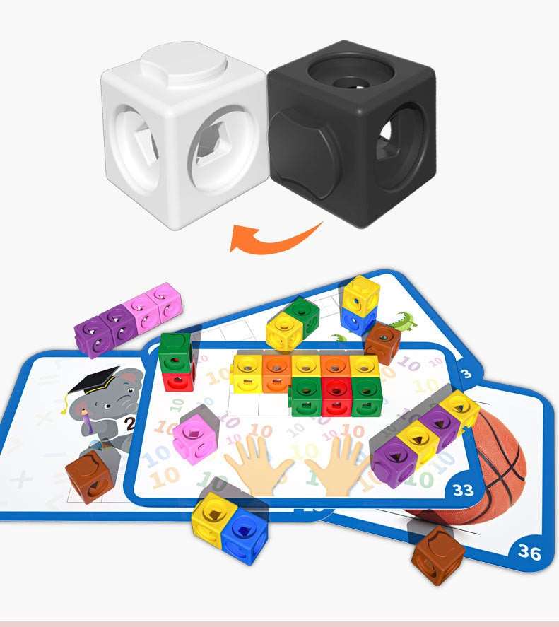 Math Learning Creative Cube/Educational Counting Toy