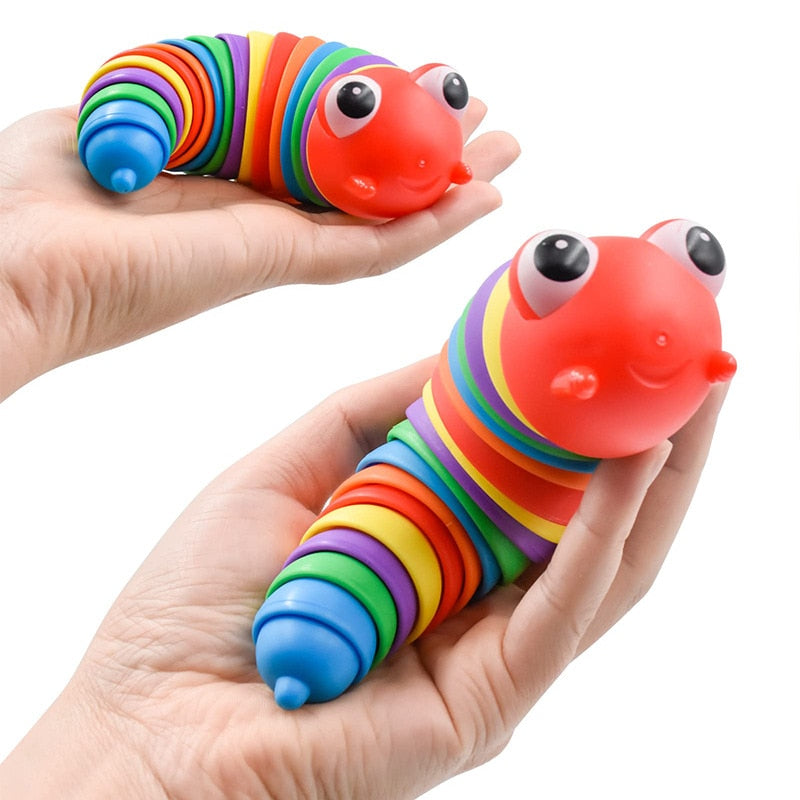 Wiggle Worm/Slug Sensory Toy KiwiBunnyCo