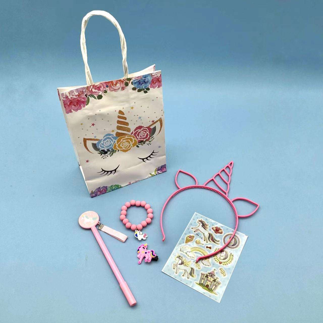 6-Piece Unicorn Pre-Filled Party Bag Set 2